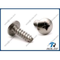 Buy cheap 304/316/410/18-8 Stainless Steel Philips Truss Head Thread-forming Plastite product