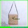 Buy cheap LDLF-083 natural raffia straw bag hand crochet shoulder raffia straw handbag from wholesalers