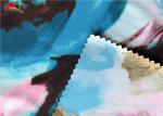 Customized Printed Swimming Lycra Nylon Spandex Fabric For Sports