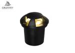 Waterproof 1-4 Angles Adjustable Underground Buried Landscape Light For Ground