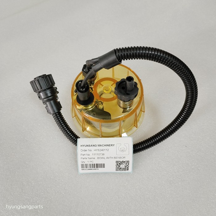 Bowl With Sensor VOE11110738 VOE 11110738 VOE11110737 VOE 11110737 For EC290C EC300D