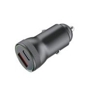 Buy cheap PD QC 20W USB Car Charger Smartphone Output 2 In 1 Travel Fast Charger product