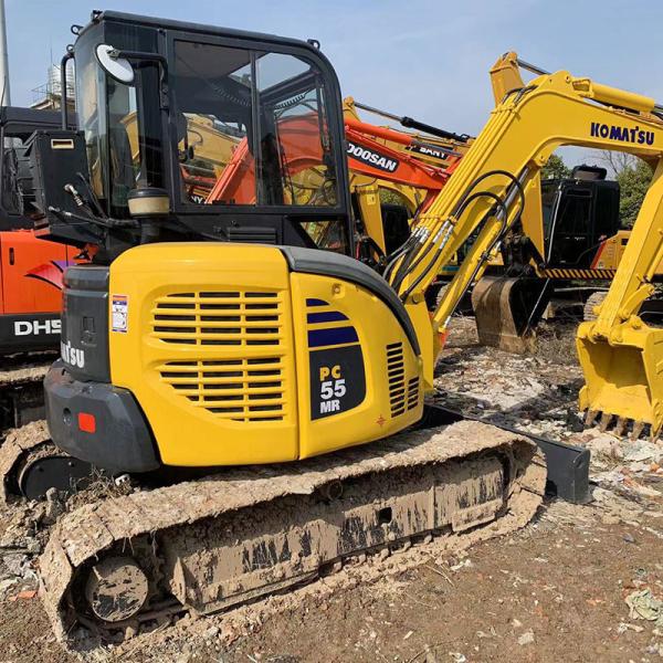 Buy cheap Japan 5ton Used Komatsu Excavators Construction Tracked Used Komatsu Pc55 Excavator from wholesalers