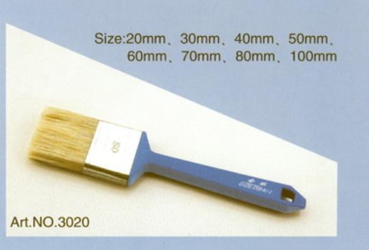 Plastic handle pure natural bristle Chinese bristle synthetic mix paint brush No