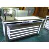 Buy cheap Attractive Lighted Jewelry Display Case Fully White Lacquer Color Surface from wholesalers
