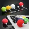 Buy cheap promotional portable ball shape mobile Mp4/mp3 iphone computer 3.5mm speaker audio sound from wholesalers