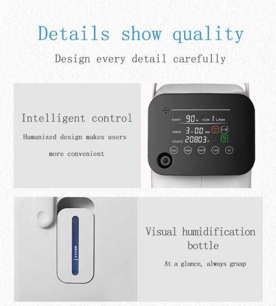 Buy cheap Continuous Flow Portable O2 5l Oxygen Machine Concentrators from wholesalers