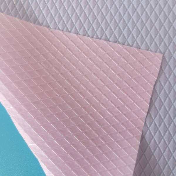 Buy cheap Pink Diaper PE Film Prismatic Pattern Sanitary Napkin Backsheet from wholesalers