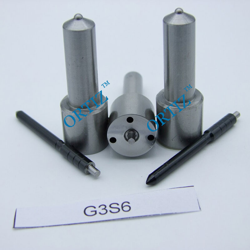 Auto Fuel Pump DENSO Injector Nozzle 154 Degree Hole Angle Black Needle G3S6