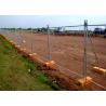 Buy cheap Hot Dipped Galvanised Outdoor Temp Fence Panels For 3mm / 4mm Wire Dia from wholesalers