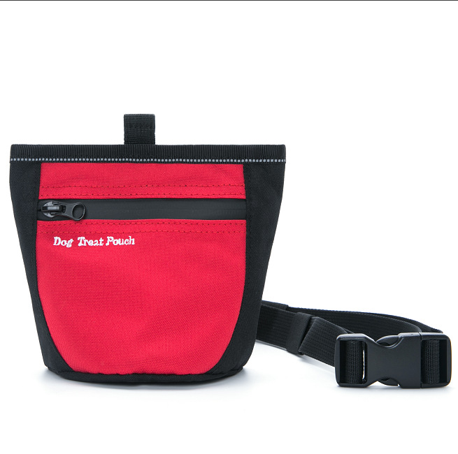 Dog Treat Bag Pet Walking Training Hip Fanny Pack With Dispenser and Cloth Dogs