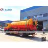 Buy cheap Dongfeng D9 Duolicar 15m3 Vacuum Sewer Tank Truck from wholesalers