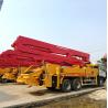 Buy cheap 140m3/H 38 Meter Refurbished Putzmeister Boom Pump Truck 26ton Concrete Pump from wholesalers