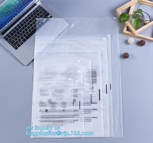 Buy cheap slider zipper packing bag for clothes, Frosted PVC Slider Zipper Packing Bag For Clothes, slider zipper cosmetic makeup from wholesalers