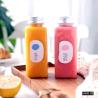 Buy cheap Disposable Plastic Beverage Bottles 16 Oz 400ml Clear Square PET Bottles BPA Free from wholesalers