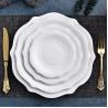 Buy cheap 6.5" Glazed Ceramic White Dinner Plates For Hotel Catering Wedding from wholesalers