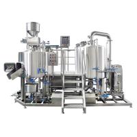 Buy cheap PLC Control Small Brewery Equipment 3BBL Stainless Steel SUS304 Electric Heating product