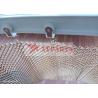 Buy cheap Stainless Steel 6x6mm Aperture Metal Mesh Drapery Used As Shower Curtain from wholesalers