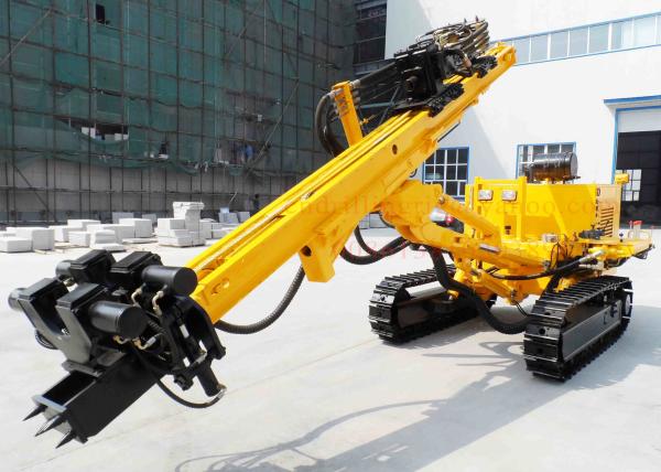 Buy cheap Rotary Construction / Anchor Drilling Rig Crawler Mounted 150m Drilling Capacity from wholesalers