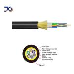 Single Jacket Outdoor Aerial ADSS Fiber Optic Cable 24 48 96 Core Span 100m