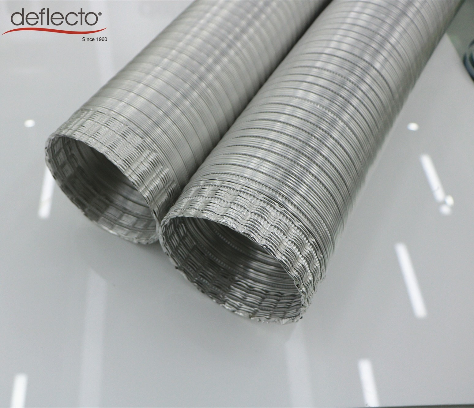 Easy Install Semi Rigid Aluminum Duct Ventilation Flexible Ducting 150MM 6 Inch