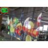 Buy cheap Transparent LED Screen Indoor P3.9-7.8 Full Color SMD Curved Led Video Wall Glass For Showcase from wholesalers