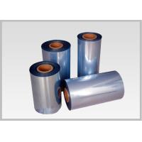 Buy cheap 53% Shrinkage 45mic Shrink PVC Labels Film Rolls For Heat Shrinkable Bands product