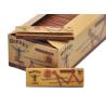 Buy cheap 70 Mm Smoking Rolling Paper , Brown Transparent Hemp Rolling Paper from wholesalers