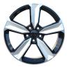Buy cheap 17 Inch Alloy Volkswagen Replica Wheels 5 Split Spoke CB 66.45/57.1 from wholesalers