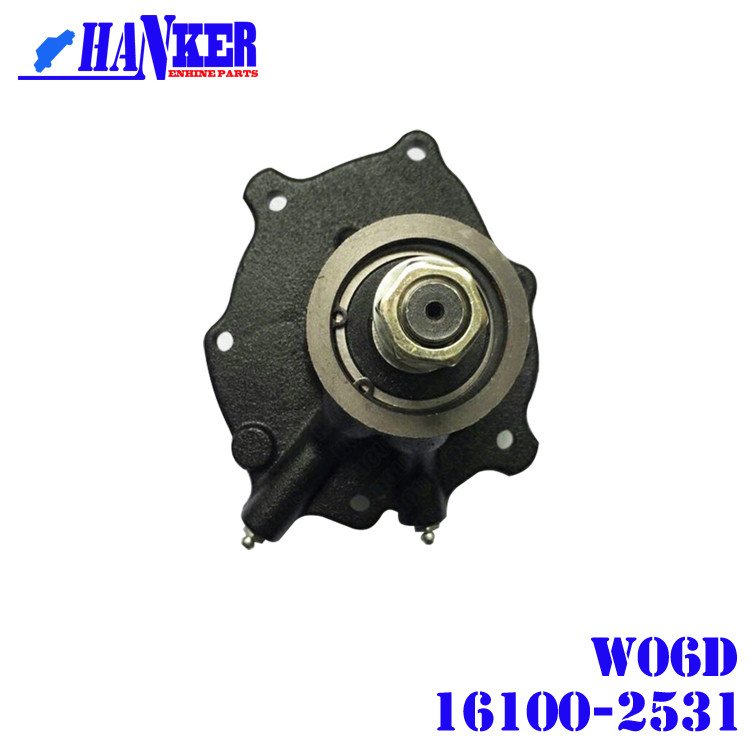 Cast Aluminum Hino Truck Engine Water Pump W06D 16100-2531
