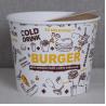 Buy cheap Paper Fried Chicken Bucket Happy Family Bucket Paper Food Buckets With Lid from wholesalers