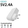 Buy cheap 15W 5V 2.4A USB AC Wall Charger Adapter Smart Desktop Charging from wholesalers