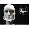 Buy cheap Disposable Plastic Respirato Anti-drool And Anti-fog Food Transparent Respirator Mask from wholesalers