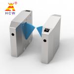 IP56 Waterproof Flap Barrier Turnstile System AC230V 35 People / Minute