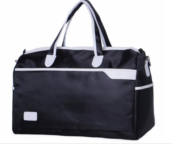 Buy cheap Customizable Black / Blue / Pink Small Sport Duffel Bags Portable Polyester from wholesalers