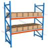 Buy cheap Orange Grey White Black Heavy Duty Racking Selective Beam Shelving Carton Box from wholesalers