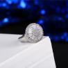 Buy cheap Sexy Lady White AAA CZ 925 Stamp Ring Full Size Women Sterling Silver Jewelry Rings Free Shipping Wholesale from wholesalers