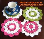 handmade hook needle crochet diy accessories three-dimensional flower