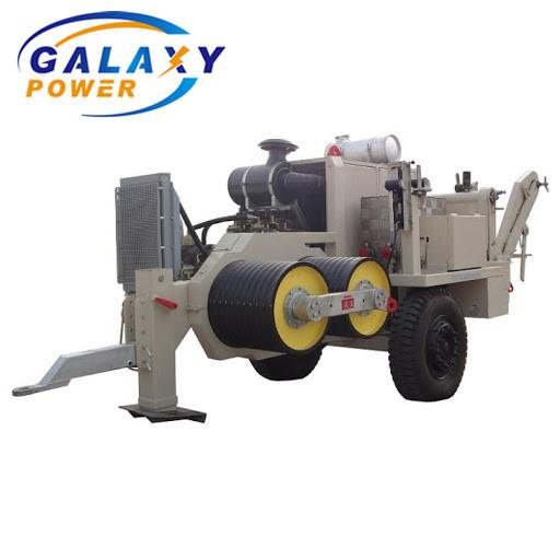 110KV Single Conductor 1x40KN Distribution Line Equipment With 103hp Diesel