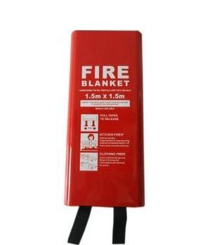 Buy cheap 1.5m*1.5m Glassfiber Fire Blanket Fire fighting blanket from wholesalers