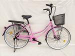 24 inches City bicycle single speed city bike Disc brake with dynamo light