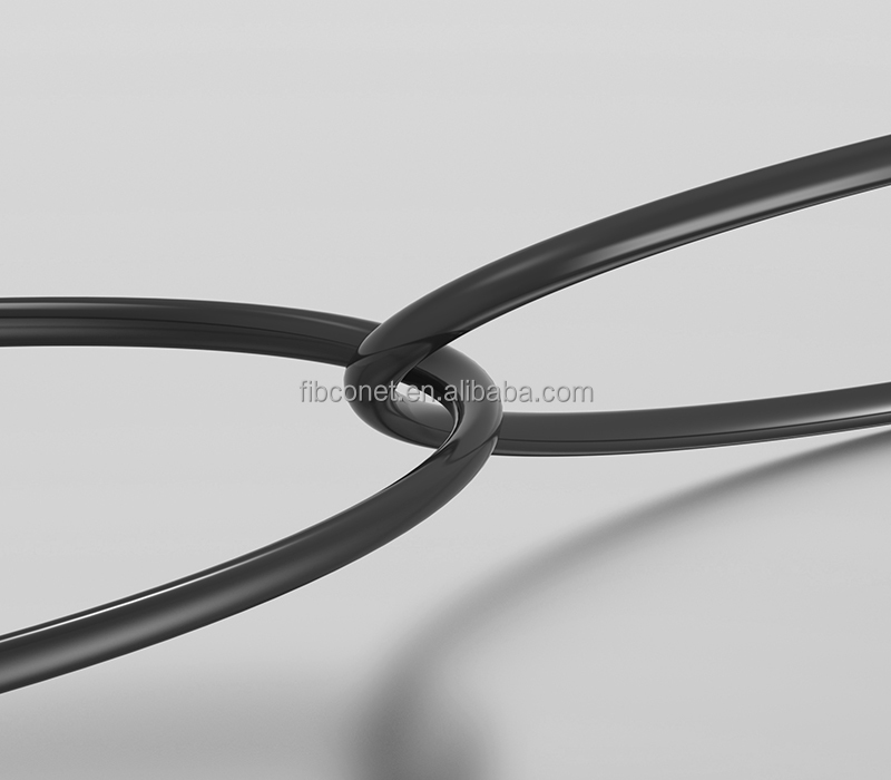 Bow Type Tight Buffer Structure Outdoor Aerial Armored GYXTW 12 Cores Fiber Optic Cable