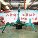 Construction Equipment 1.2 Ton Crawler Cranes ZHONGMEI Small Telescopic Electric