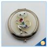 Buy cheap Shinny Gifts High-Grade Fox Design Makeup Mirror Crystal Round Cosmetic Mirror from wholesalers