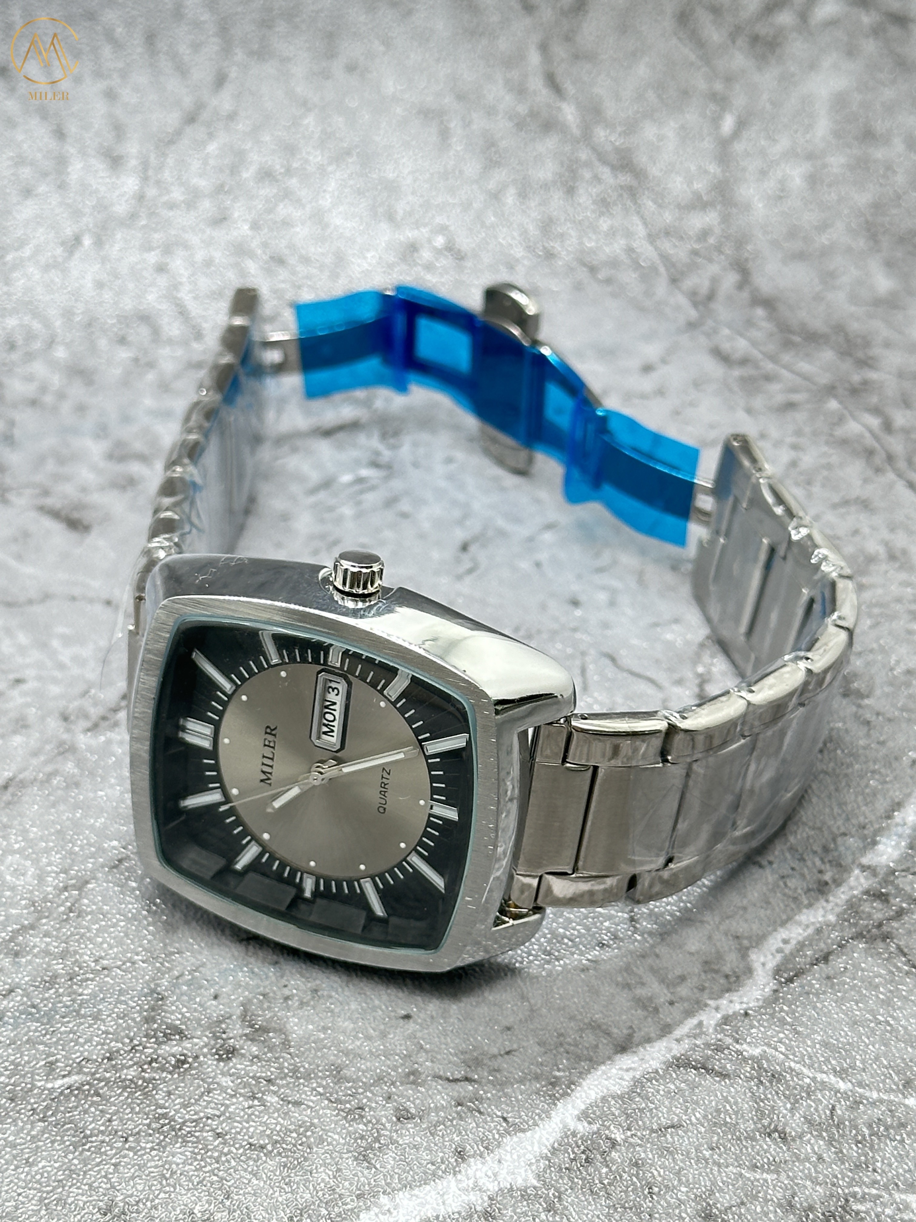 New Arrival Ml1110 Silver Quartz Watch Waterproof 3 ATM Customized Logo Wholesale