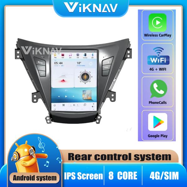 For 2012-2015 Hyundai Elantra 10.4 Inch 8 Core Stereo Navigation GPS Multimedia