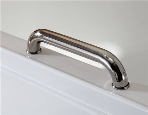Air Bubble Massage Walk In Tub And Shower Combination Glossy Surface Finish