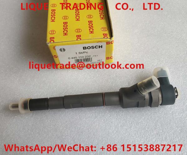 BOSCH Common rail injector 0445110232, 0445110233, 33800-4A400, 33800-4A410,