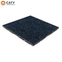 Buy cheap Fitness Rubber Flooring Tile 1000x1000mm Anti Slip EPDM Mat For Gym product