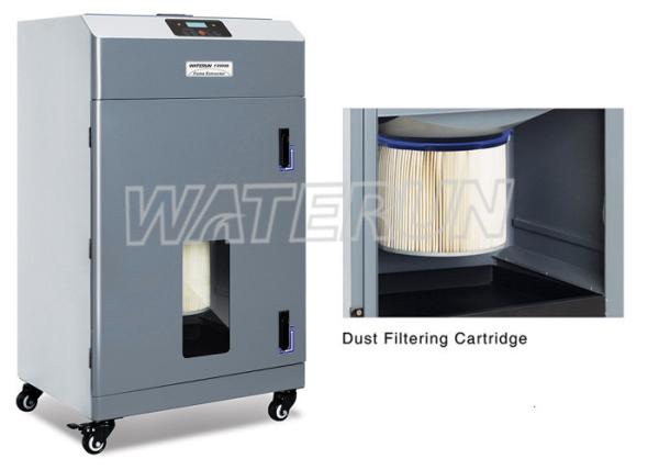 Buy cheap 60dB Stable Running Portable Fume Extractor , Full - Metallic Workshop Dust Collector from wholesalers